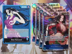 One Piece TCG Boa Hancock Deck 61 Cards OP07-038 Perfume Femur Tournament Ready - Image 2