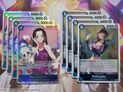 One Piece TCG Boa Hancock Deck 61 Cards OP07-038 Perfume Femur Tournament Ready - Image 3