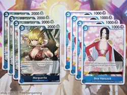 One Piece TCG Boa Hancock Deck 61 Cards OP07-038 Perfume Femur Tournament Ready - Image 4
