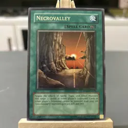 Yugioh! Necrovalley RP02-EN079 Rare 2025 Reprint Unlimited Near Mint - Image 1