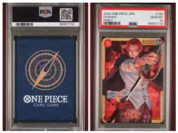 2024 One Piece Jpn SHANKS #PRB01 OP01-120 Secret Rare PSA Graded Gem Mint 10 HTF - Image 1