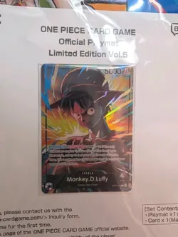 One Piece Card Game Official Playmat Limited Edition Vol.5 PROMO ENGLISH IN-HAND - Image 2