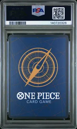 2025 One Piece OP10 EN Nami #033 Uncommon PSA 9 Mint - Image 2