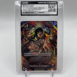 Monkey D. Dragon (Alternate Art) OP07-001 - 500 Years In The Future - Image 1