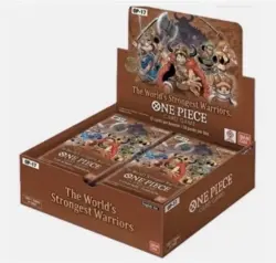 One Piece OP-17 The World's Strongest Warriors PREORDER ENGLISH BOOSTER BOX 8/28 - Image 1