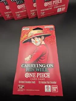 One Piece Sleeved Blister Pack: Carrying On His Will Sealed Lot Of 2 FREE SHIP - Image 3