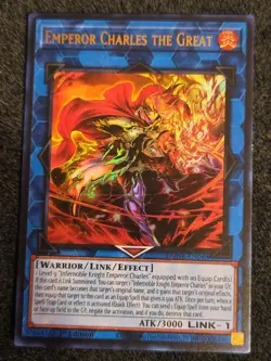 Yugioh! Emperor Charles the Great - DUNE-EN048 - Ultra Rare - 1st Edition Near M - Image 1