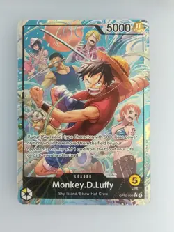 One Piece Monkey.D.Luffy (Alt Art) Adventure on Kami's Island L • OP15-098 - Image 1