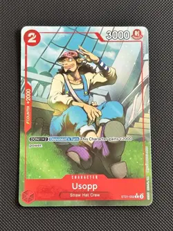 One Piece TCG - Usopp ST21-002 (V.2) Alt Art (AA) - Image 1