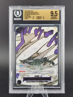 2026 ONE PIECE OP14-EB04-THE AZURE SEA'S SEVEN ALT ART GROUND DEATH BGS 9.5 - Image 1