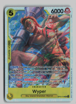 (4) Wyper SR (OP15-114) - Adventures on Kami’s Island - ONE PIECE TCG - Image 1