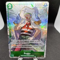 Bandai One Piece Card Game Buggy ST30-011 Character Alt Art Foil English - Image 1