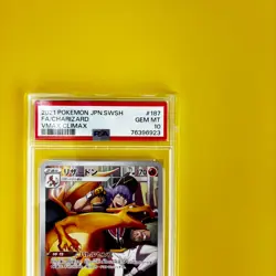 PSA 10 Pokemon Cards Charizard 187/184 CHR s8b VMAX Climax Gem Mint JPN - Image 3
