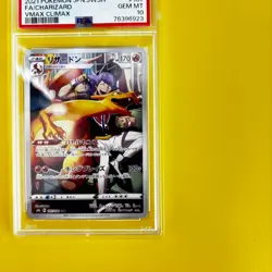 PSA 10 Pokemon Cards Charizard 187/184 CHR s8b VMAX Climax Gem Mint JPN - Image 5