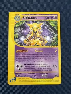 Alakazam 33/165 Rare Expedition E Series - Pokemon Card B LP - Image 1