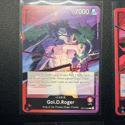 One Piece TCG English OP15 - Base Leader Cards - Lot Of 4 Op-13 And Op-15 - Image 2