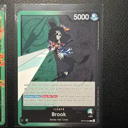 One Piece TCG English OP15 - Base Leader Cards - Lot Of 4 Op-13 And Op-15 - Image 4