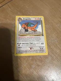 DRAGONITE #5 Black Star Promo WB The First Movie Rare WOTC Pokemon Card - Image 1