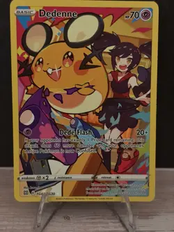 POKEMON TCG DEDENNE TG07/TG30 BRILLIANT STARS CHARACTER CARD!! - Image 1