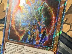 YuGiOh! Black Luster Soldier Envoy of the Begi Platinum Secret Rare RA03-EN132 - Image 2