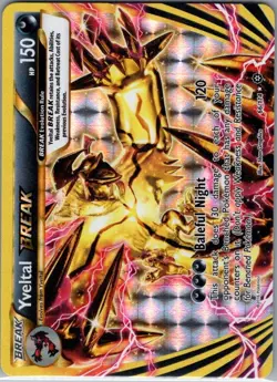 Yveltal BREAK 66/114 XY - Steam Siege - Pokemon Card - NM - Image 1