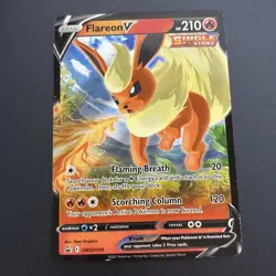 Flareon V SWSH149 Sword & Shield Promo Cards Holo Promo V EN - Image 1