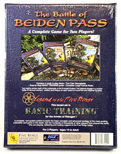 The Battle of Beiden Pass 1996 Legend of the Five Rings Collectible Card Game - Image 2