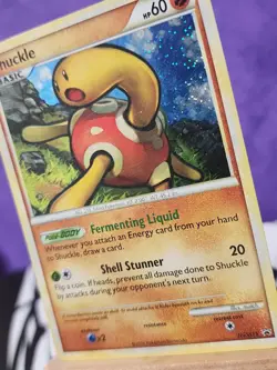 Pokemon TCG Shuckle HGSS15 HGSS Promo Holo Basic HP60 Card English - Image 3