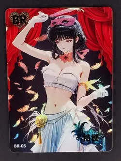 Kikyo Femme Fatale BR-05 Inuyasha Waifu Anime Trading Card - Image 1