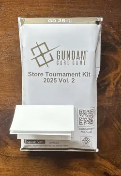 Gundam Card Game Store Tournament Kit 2025 Vol. 2 New Sealed - Image 1