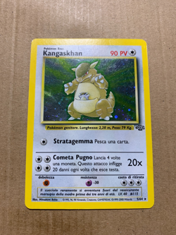 ITALIAN Kangaskhan 5/64 Jungle Set - Holo Pokemon Card - EXCELLENT - Image 2