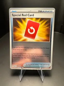 Special Red Card - Reverse Holo Uncommon ME04: Chaos Rising 082/086 NM - Image 1