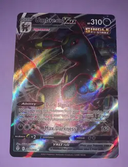 Umbreon VMAX - 095/203 - Pokemon Evolving Skies Sword Shield Ultra Rare Card NM - Image 1