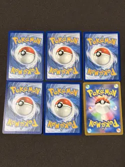 Pokemon TCG VMAX Lot 6-Card Lot Rayquaza VMAX Lapras VMAX Eternatus VMAX - Image 2