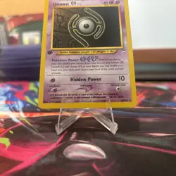 Pokemon Card - Unown [H] Neo Destiny 28/105 1st Edition Rare - Image 3