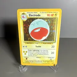 Pokemon Electrode Jungle Holo Rare Unlimited 2/64 90 HP English Card no symbol - Image 1