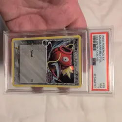 2006 POKEMON EX HOLON PHANTOMS #69 MAGIKARP-REVERSE FOIL PSA 7 - Image 1
