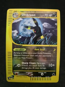 Umbreon Reverse Holo 32/144 Pokemon Skyridge MP - Image 3