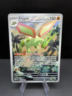 Flygon 101/094 Illustration Rare Phantasmal Flames Pokemon NM - Image 1