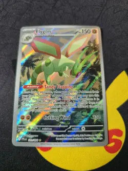 Pokemon TCG Flygon 101/094 ME02: Phantasmal Flames Illustration Rare NM - Image 1