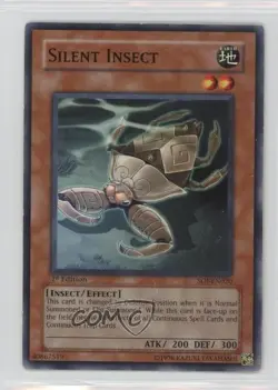 Silent Insect 1st Ed. YuGiOh Shadow of Infinity #SOI-EN020 2006 READ - Image 1