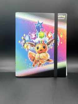 Pokemon Prismatic Evolutions Eevee Binder Collection ***BINDER ONLY*** NEW 2025 - Image 1