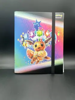 Pokemon Prismatic Evolutions Eevee Binder Collection ***BINDER ONLY*** NEW 2025 - Image 2