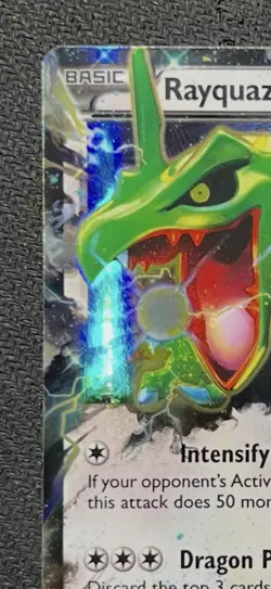 Rayquaza EX 75/108 Holo Ultra Rare XY - Roaring Skies Pokemon 2015 MP - Image 4