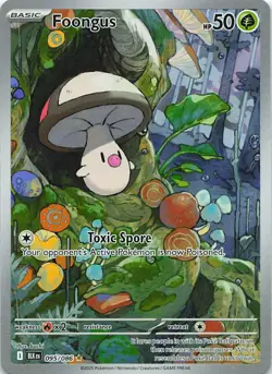 Foongus 095/086 Holo Illustration Rare Black Bolt Pokemon Holo Near Mint - Image 1