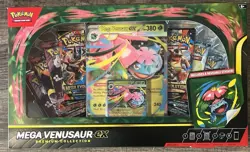 Pokemon TCG Mega Venusaur EX Premium Collection Box Brand New Sealed - Image 1