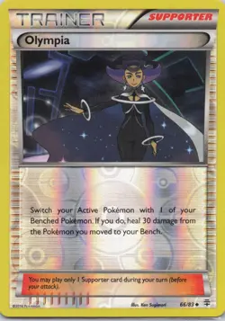 OLYMPIA 66/83 UC GENERATIONS POKEMON REVERSE HOLO NM/M - Image 1
