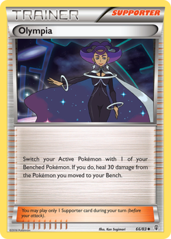 OLYMPIA 66/83 UC GENERATIONS POKEMON REVERSE HOLO NM/M - Image 3