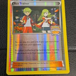 Pokemon Ace Trainer 69/98 Championships Regional Promo Holo 2015 TCG English Lp - Image 1