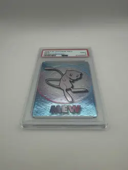 MEW EMBOSSED MEIJI PROMO POKEMON JAPANESE PSA 9 - Image 3